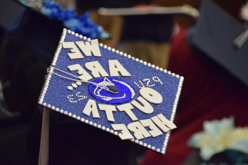 Graduation cap decorated 