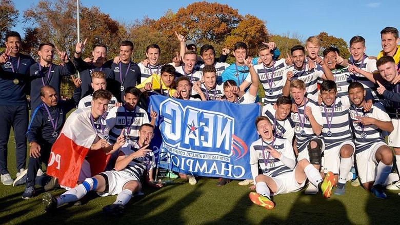 Abington men's soccer champs